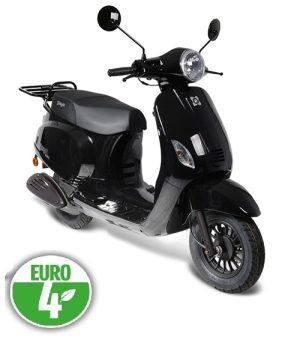 AGM VX 50 glans zwart  45 km