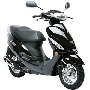 Peugeot v-clic zwart 25 km